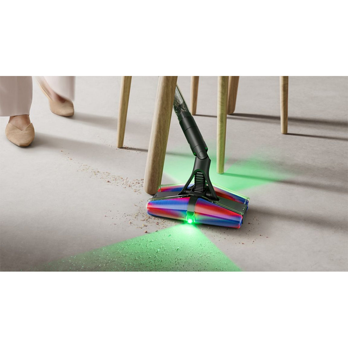 Dyson PENCILVAC Cordless Pencil Vacuum Cleaner With Up To 30 Minutes Run Time, Matte Black