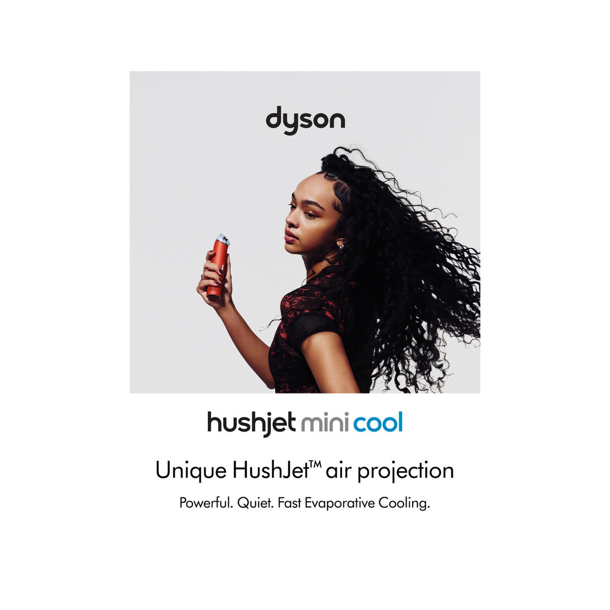Dyson PF01-SKY (641017-01) HushJet™ Mini Cool Fan - Carnelian/Sky
