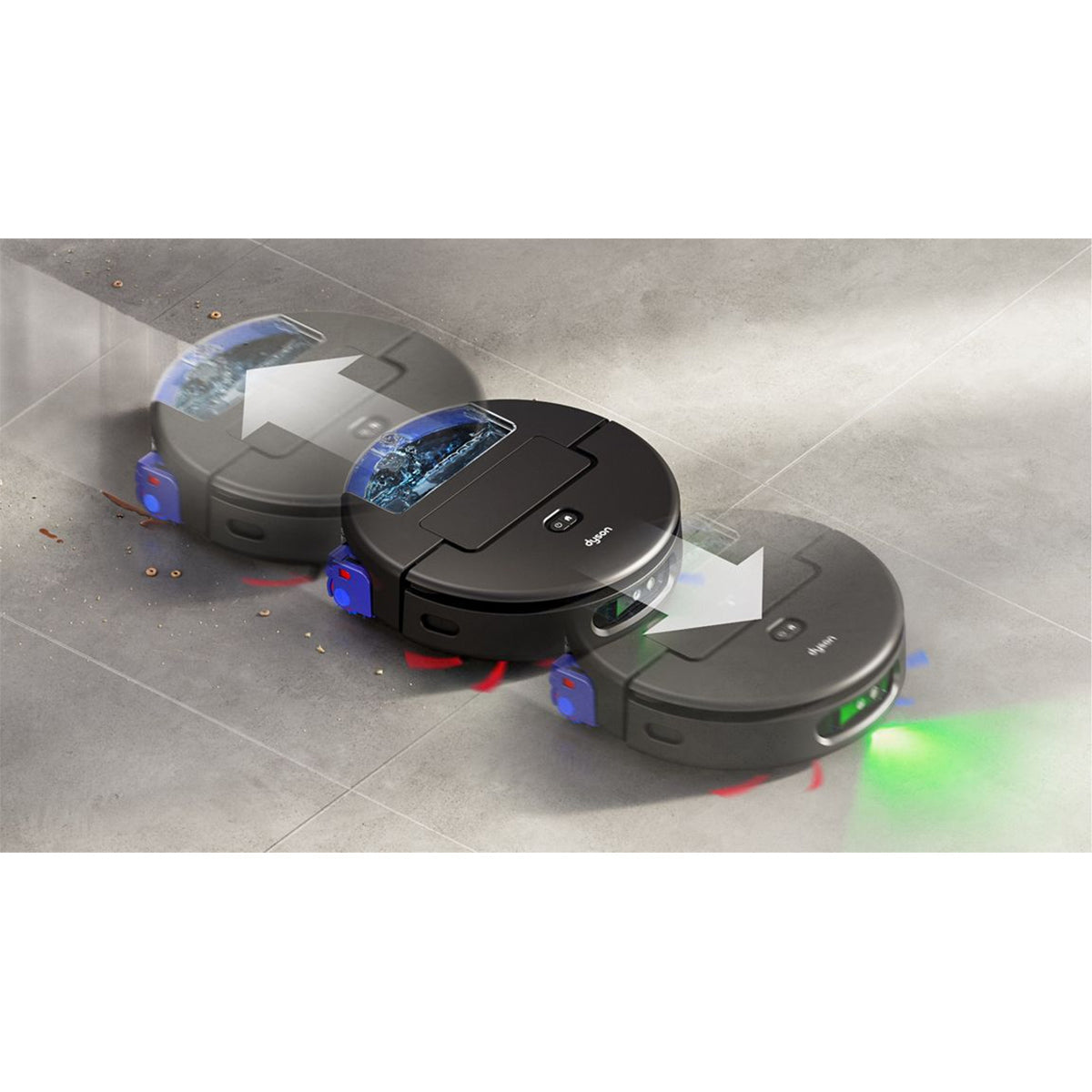 Dyson SPOTSCRUBAI Spot+Scrub™ Ai Robot Vacuum Cleaner - Black