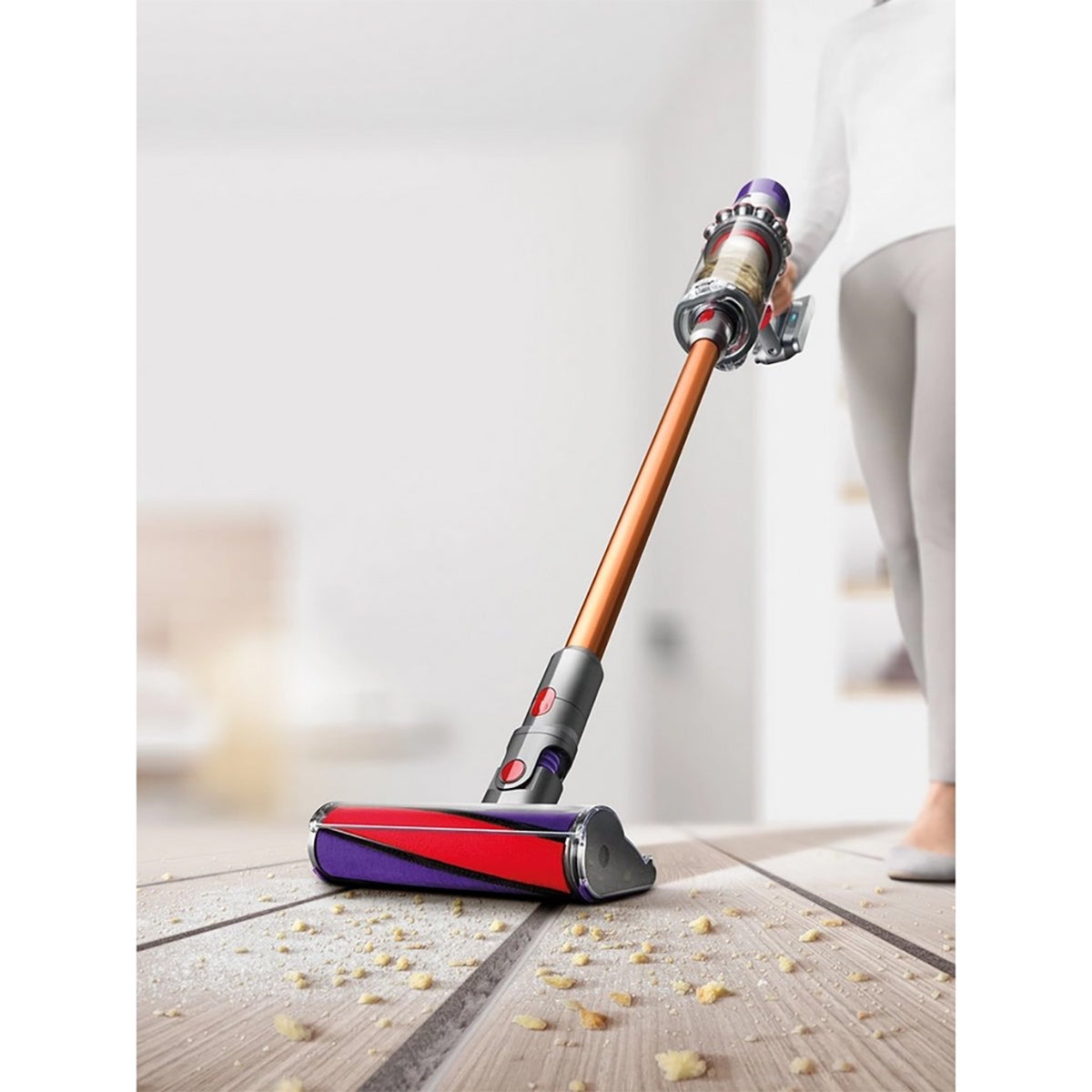 Dyson V10ABSOLUTENEW Cordless Stick Vacuum Cleaner, 60 Minutes Run Time - Copper