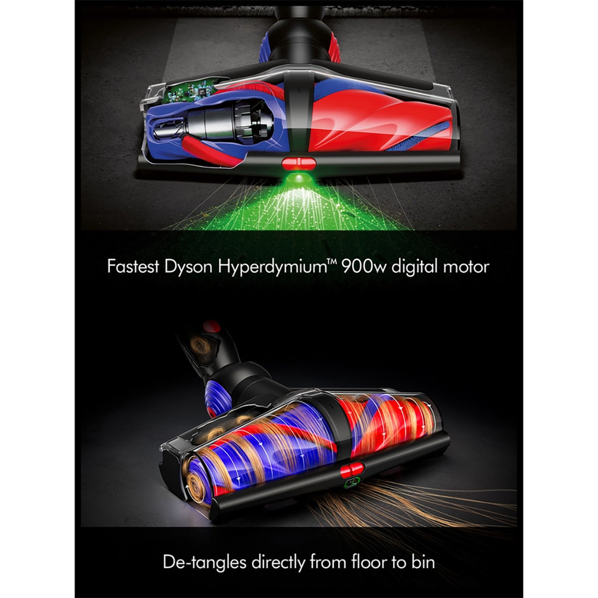 Dyson V16PISTONANML Piston Animal Cordless Vacuum, 70 Minutes Run Time - Black/Copper