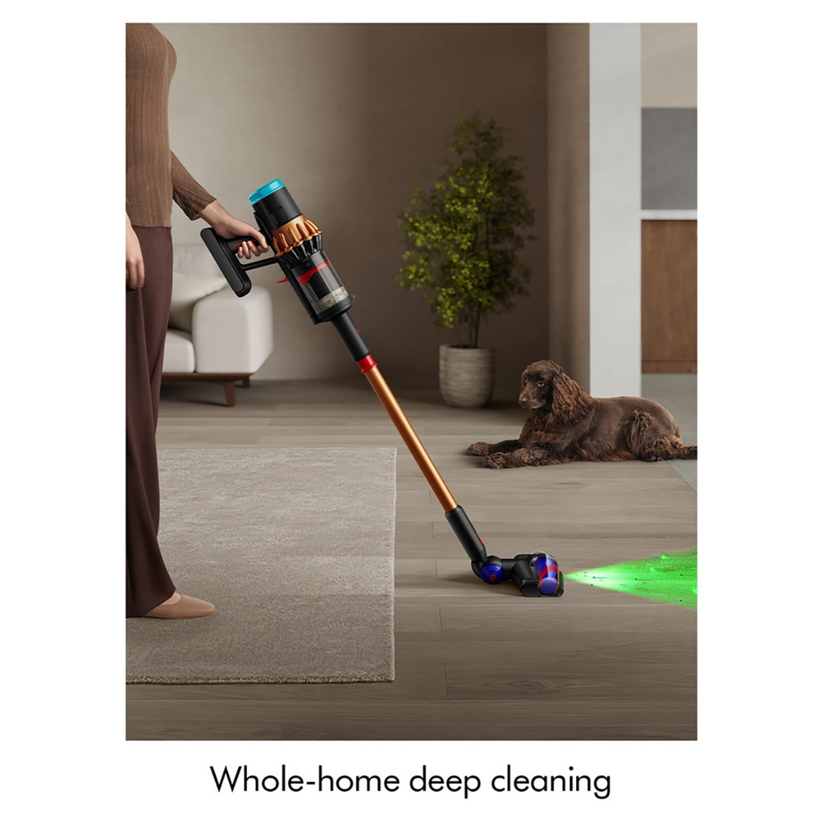 Dyson V16PISTONANML Piston Animal Cordless Vacuum, 70 Minutes Run Time - Black/Copper