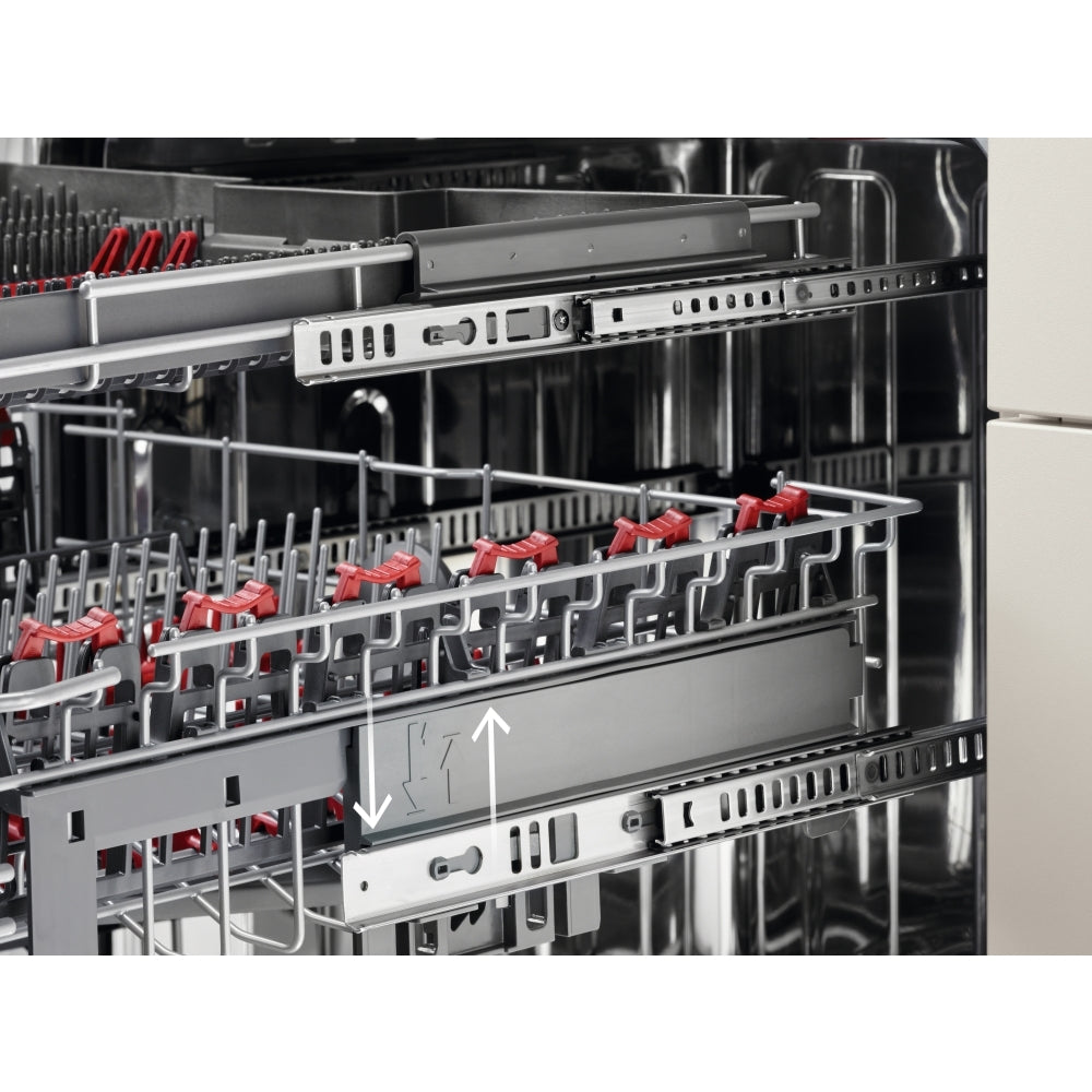AEG FEE64917ZM Standard Semi-Integrated Dishwasher,Stainless Steel,C Rated - 43724550078687 