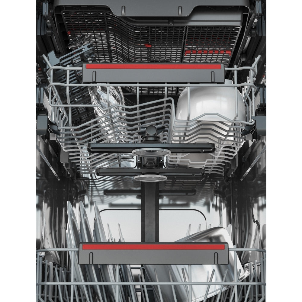 AEG FFX52507ZW Slimline Freestanding Dishwasher,White,E Rated - 43724552143071 