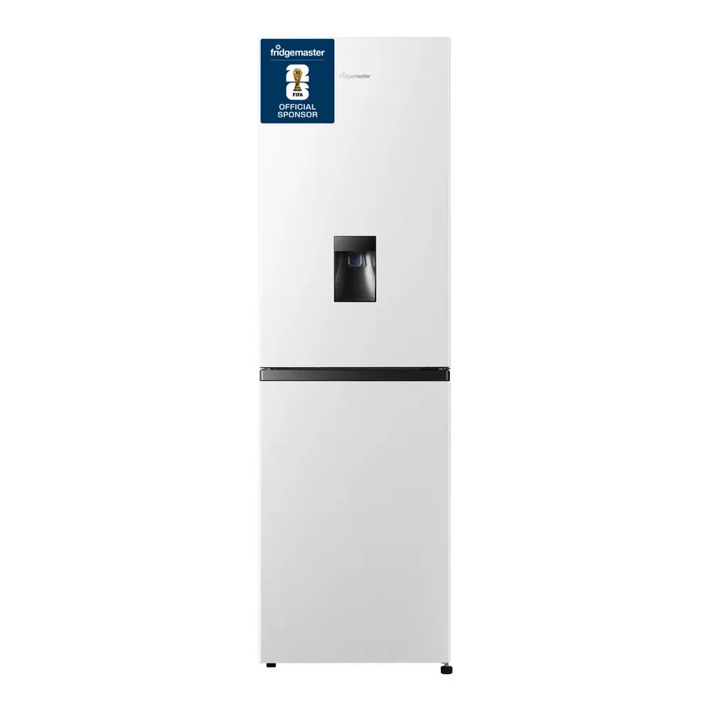Fridgemaster MC55240DE 50/50 Non-Plumbed Freestanding Fridge Freezer, White
