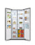 Thumbnail Fridgemaster MS83430ES 83.2cm 50/50 American Style Fridge Freezer, Silver- 73599414763893