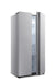 Thumbnail Fridgemaster MS83430ES 83.2cm 50/50 American Style Fridge Freezer, Silver- 73599414796661