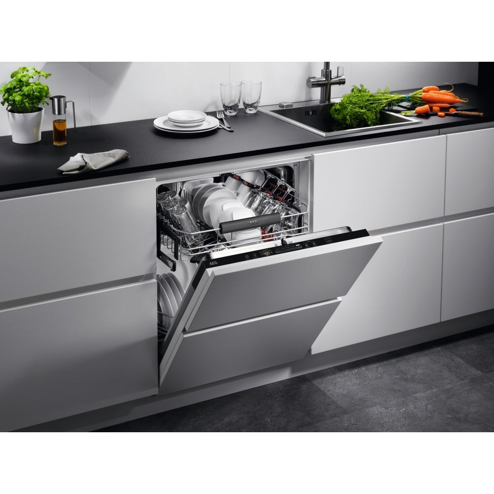 AEG FSE84607P Standard Fully Integrated Dishwasher,C Rated - 43724554469599 