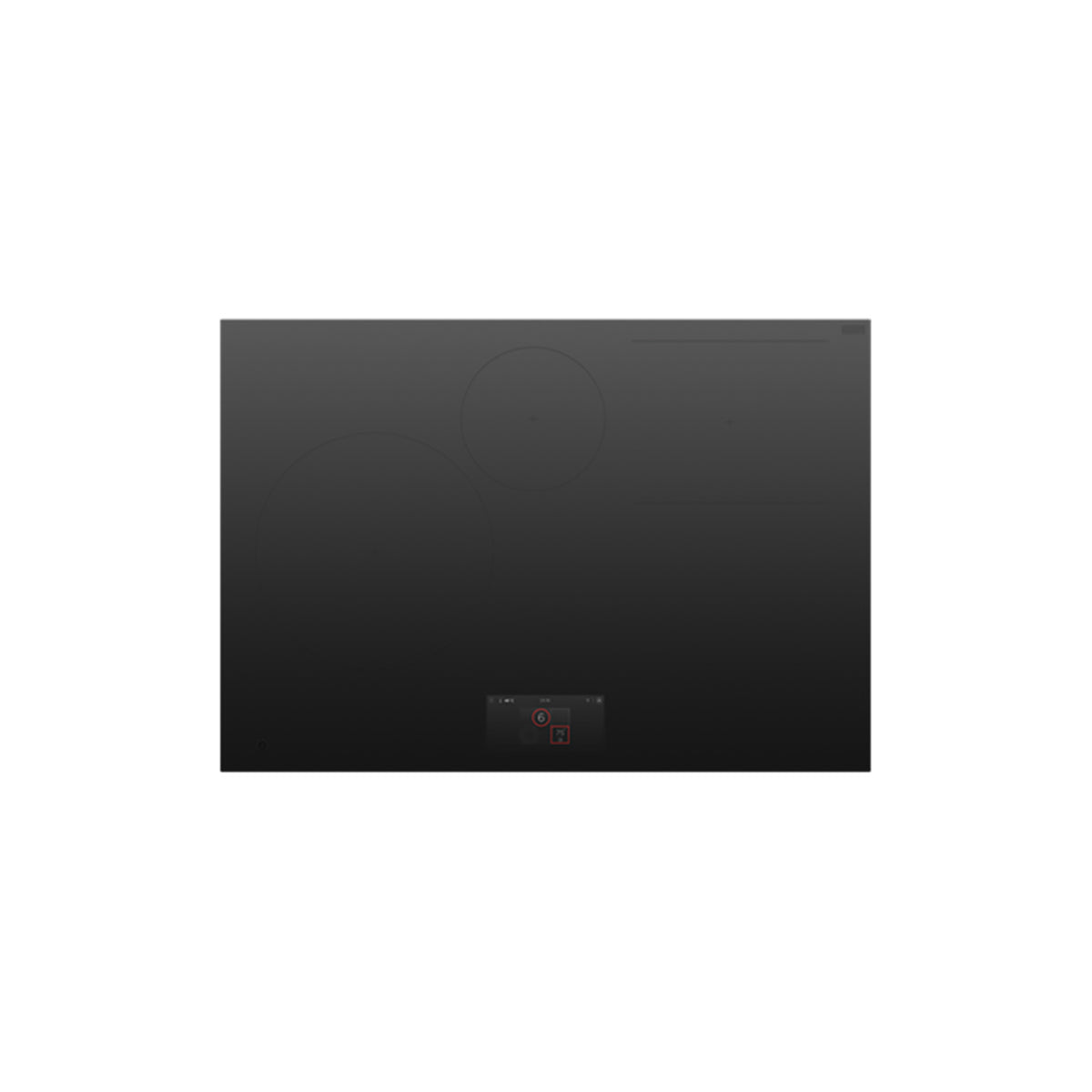 Fisher & Paykel CI764DTTB1 Series 9 4 Zone Induction Hob, SmartZone, Minimal, 76cm Wide - Black