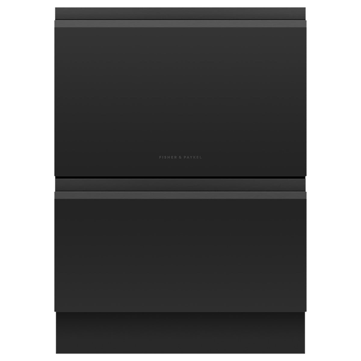 Fisher & Paykel DD60D4HZB9 Series 9 Contemporary Double DishDrawer™ Dishwasher, 6 Wash Programs, 59.9cm Wide - Black Glass