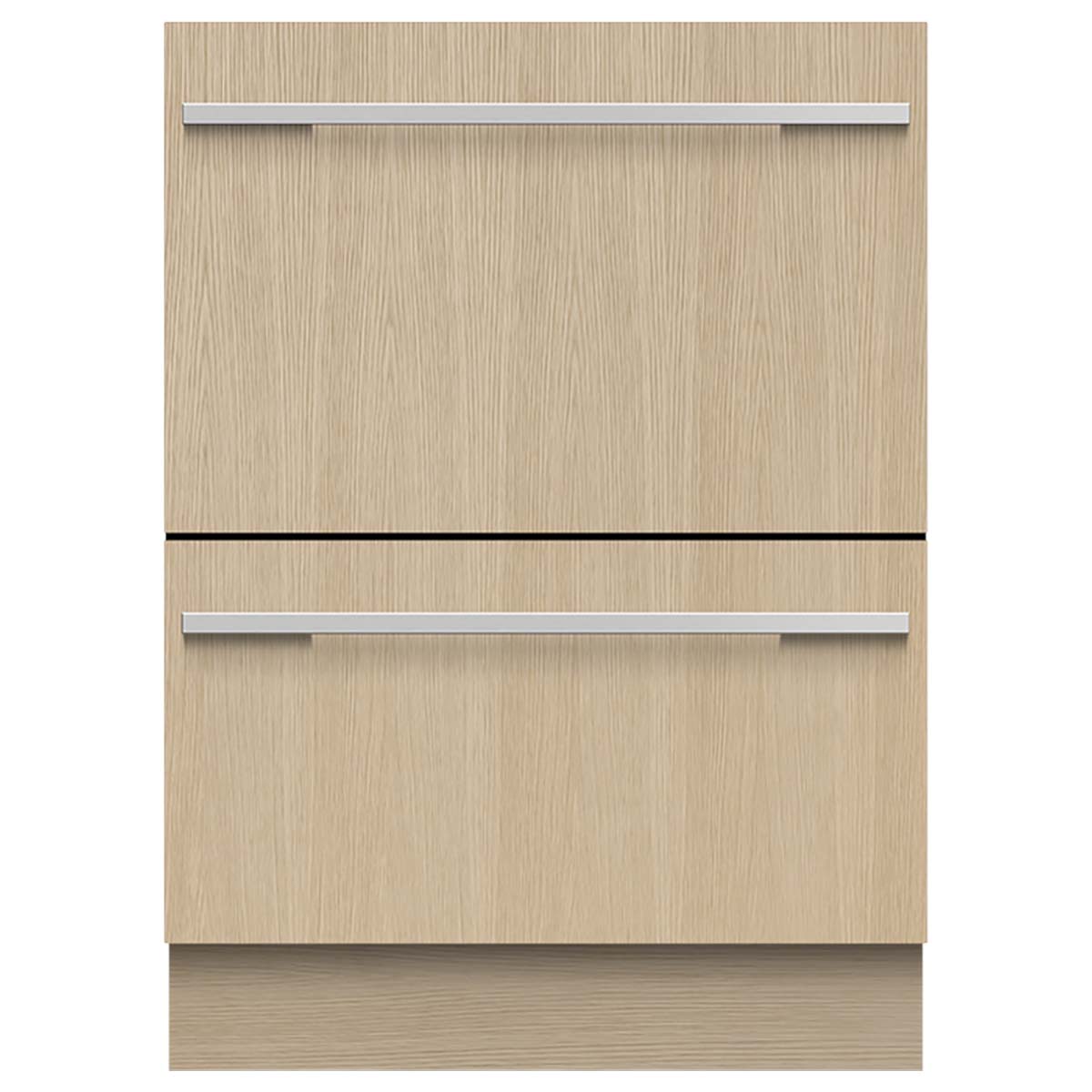Fisher & Paykel DD60DHI9 Series 9 Integrated Double DishDrawer™ Dishwasher, 59.9cm Wide - Panel Ready