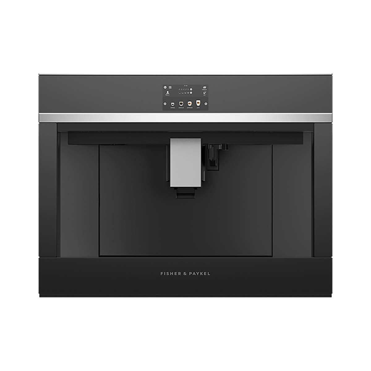 Fisher & Paykel EB60DSX1 Series 9 Contemporary Built-In Coffee Maker, 13 Programs, 59.6cm Wide - Stainless Steel