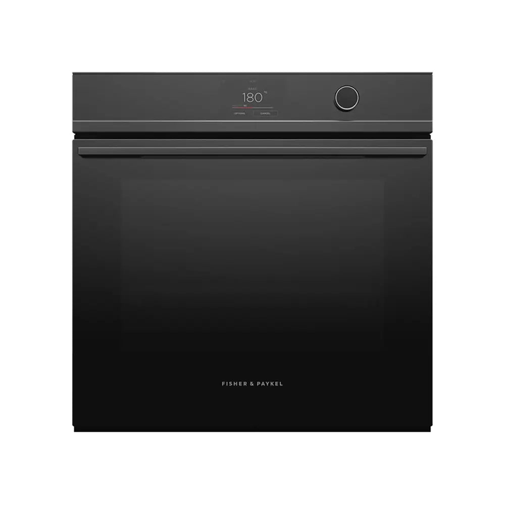 Fisher + Paykel OB60SDPTDB1 Series 9 85 Litre Built-in Oven, 16 Functions, Self-Cleaning, 59.6cm Wide - Black - 39995709325535 
