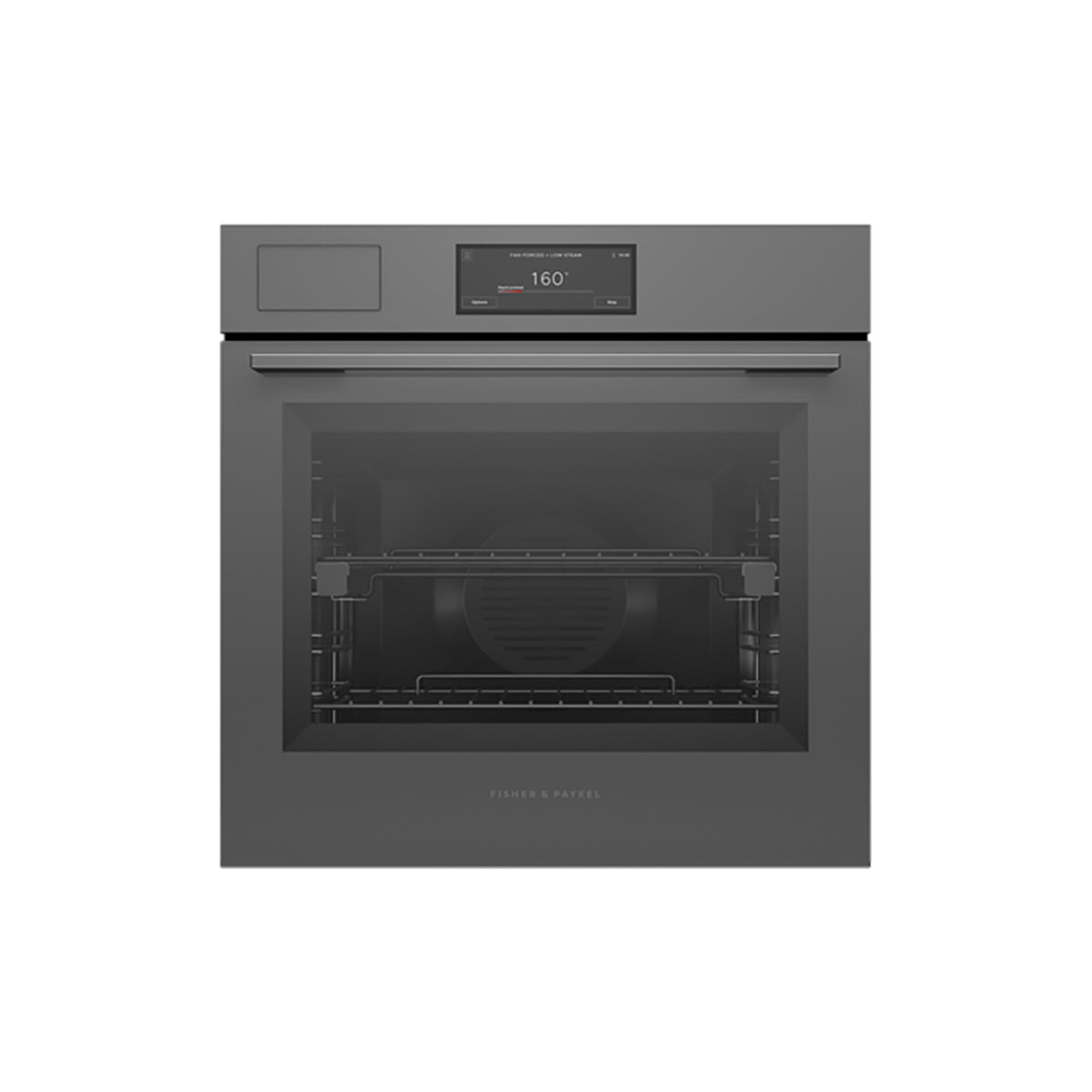 Fisher & Paykel OS60SAMVUG5 Series 9 Minimal Combi-Steam Oven, 85 Litre, 59.6cm Wide - Grey Glass