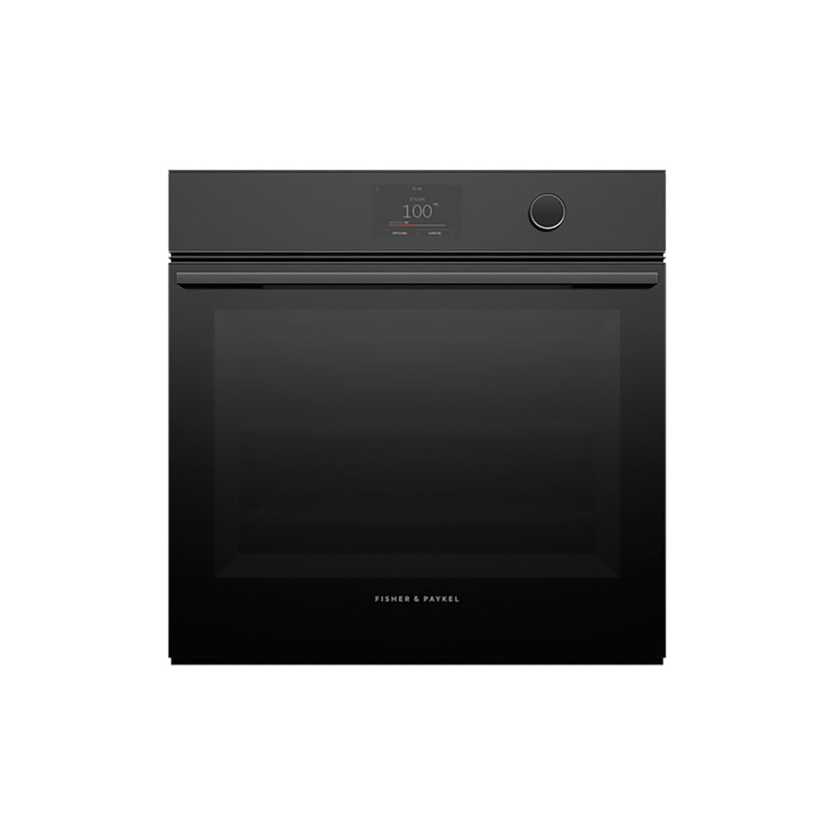 Fisher & Paykel OS60SMTDB1 Series 11 Minimal Combi-Steam Oven, 85 Litre, 23 Functions, 59.6cm Wide - Black Glass