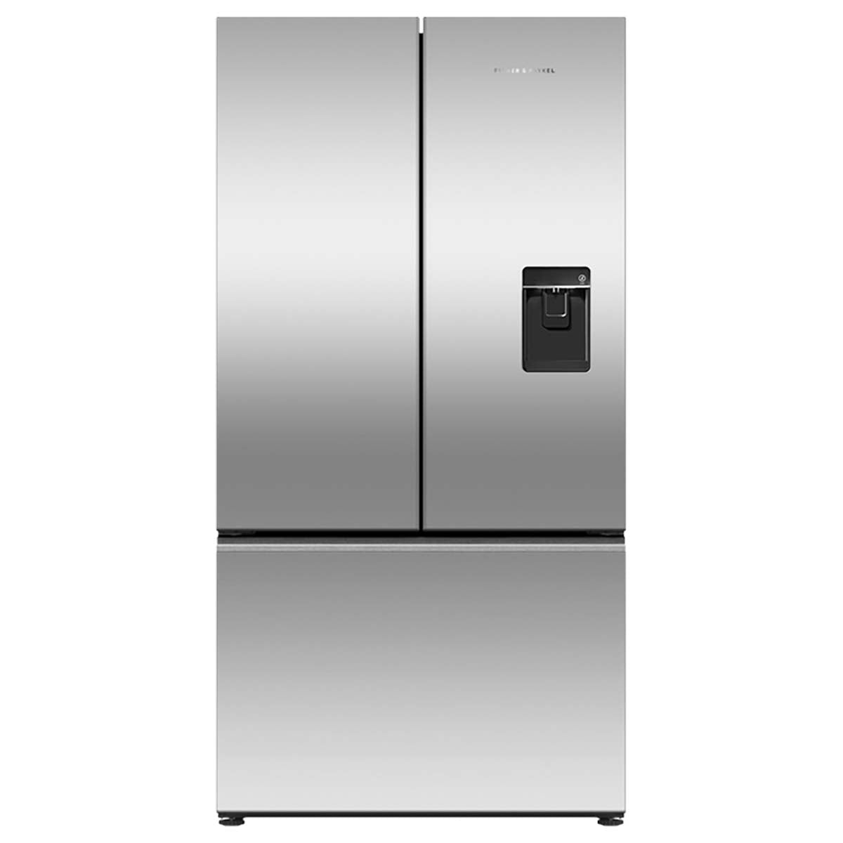 Fisher & Paykel RF540ANUX6 Series 7 569 Litre French Door Refrigerator Freezer, Ice & Water, 90cm Width - Stainless Steel