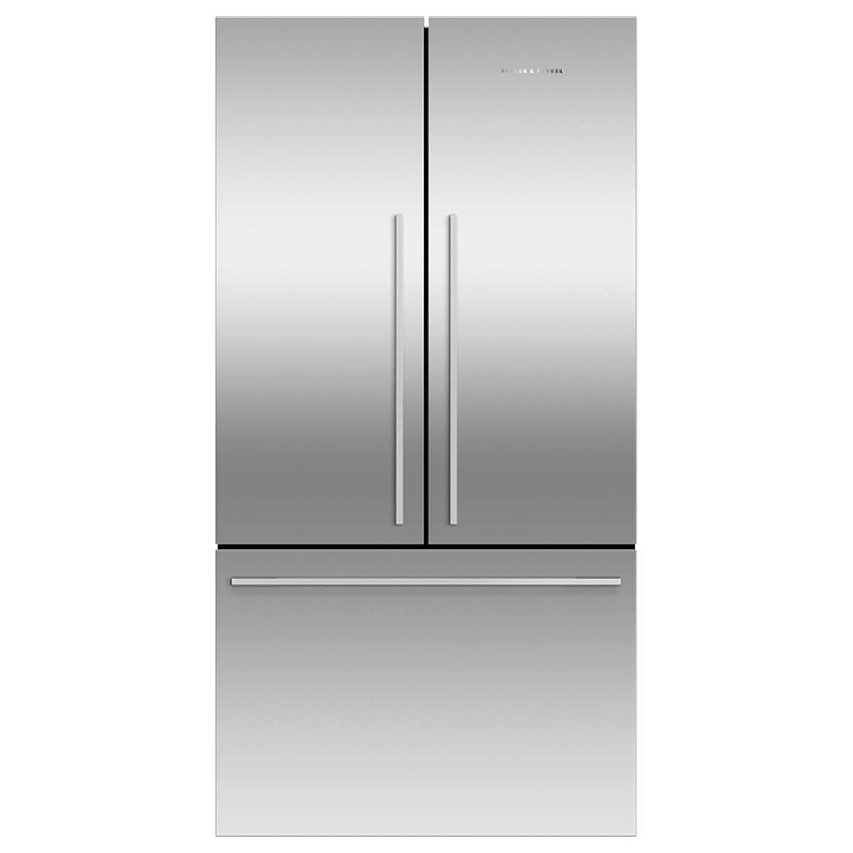 Fisher & Paykel RF610ADX6 Series 7 569 Litre Freestanding French Door Refrigerator Freezer, 90cm Wide - Stainless Steel