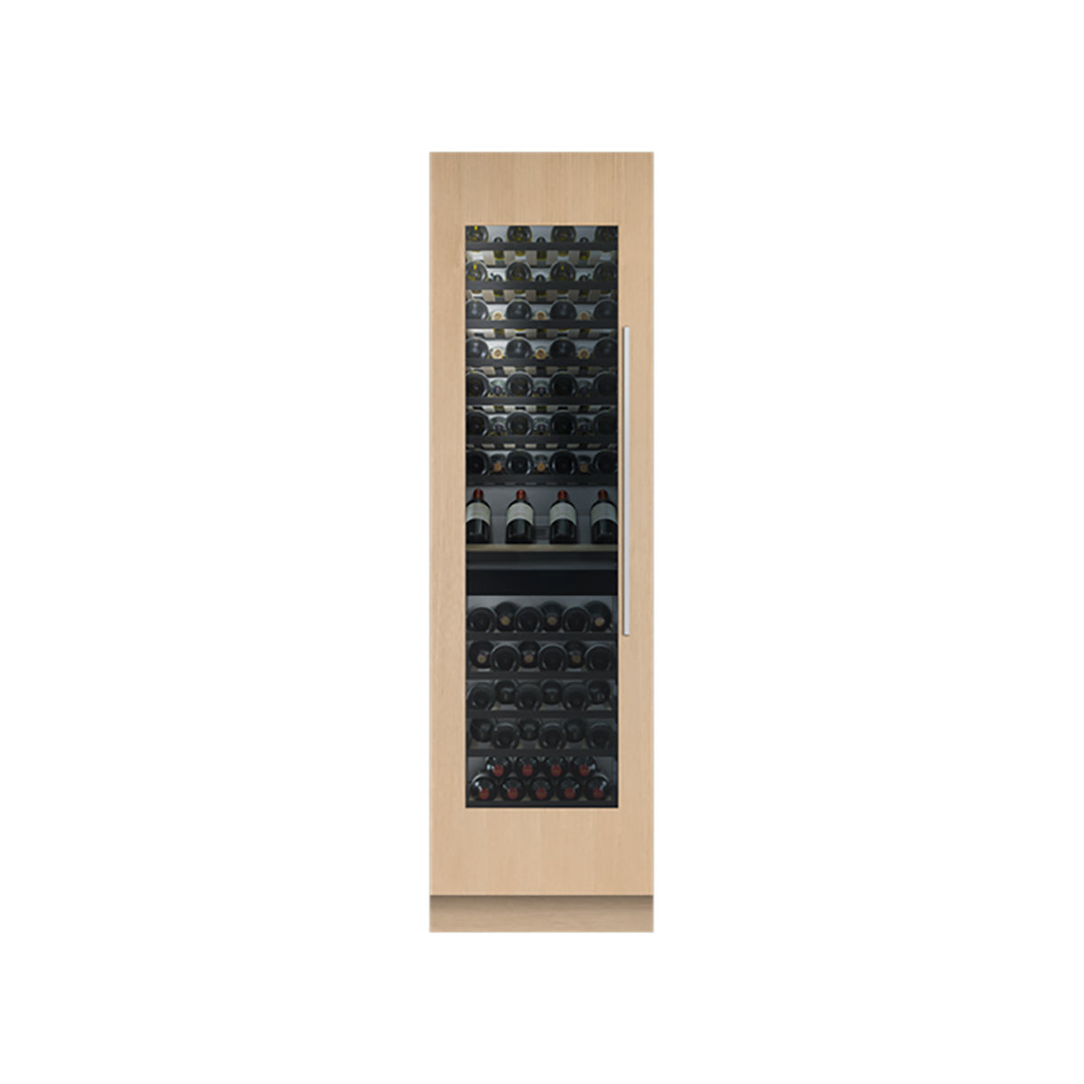 Fisher & Paykel RS6121VL2K1 Series 11 Integrated Column Wine Cabinet, 91 Bottle Capacity, 60.3cm Wide - Panel Ready, Left Hinge