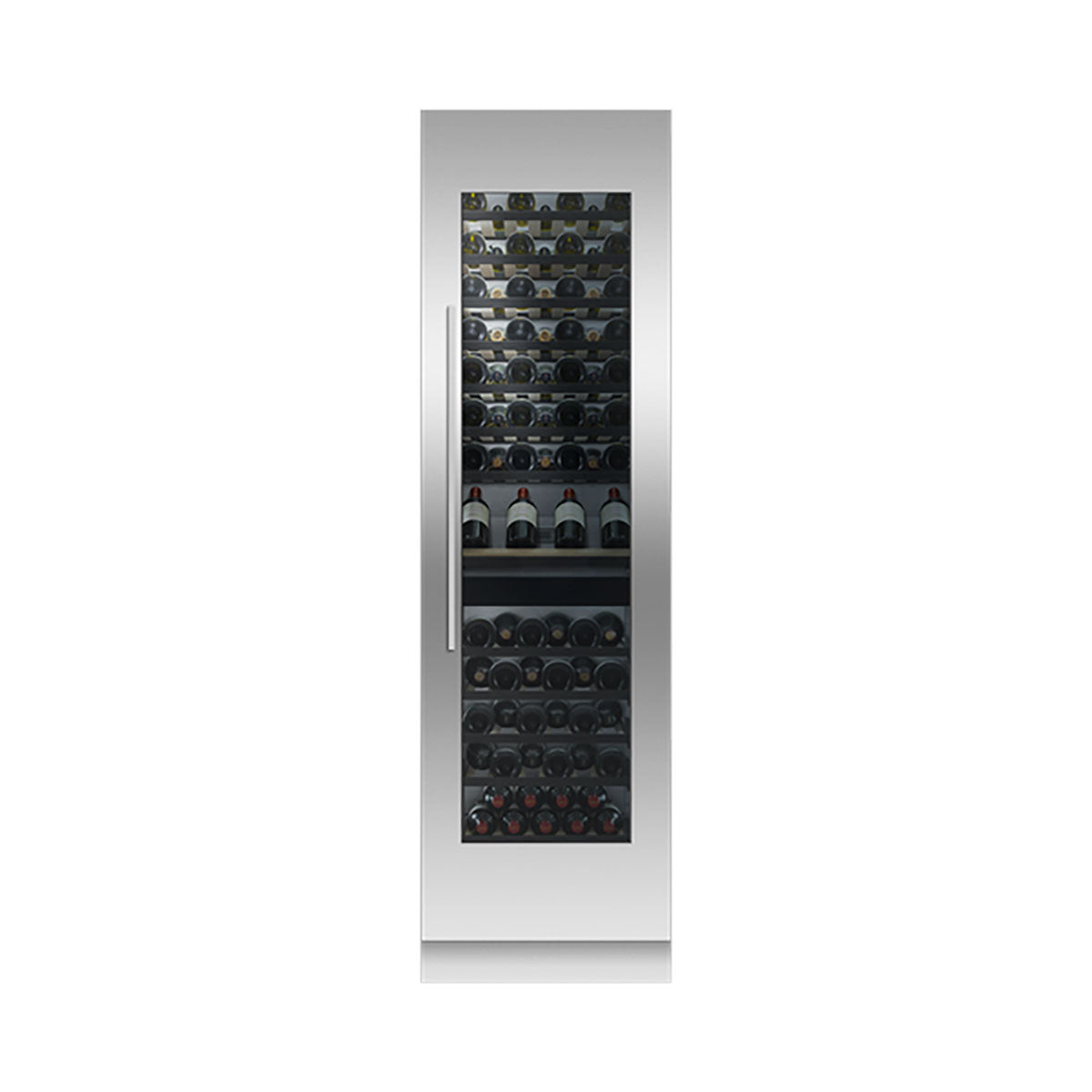 Fisher & Paykel RS6121VR2K1 Series 11 Integrated Column Wine Cabinet, 91 Bottle Capacity, 60.3cm Wide - Panel Ready, Right Hinge