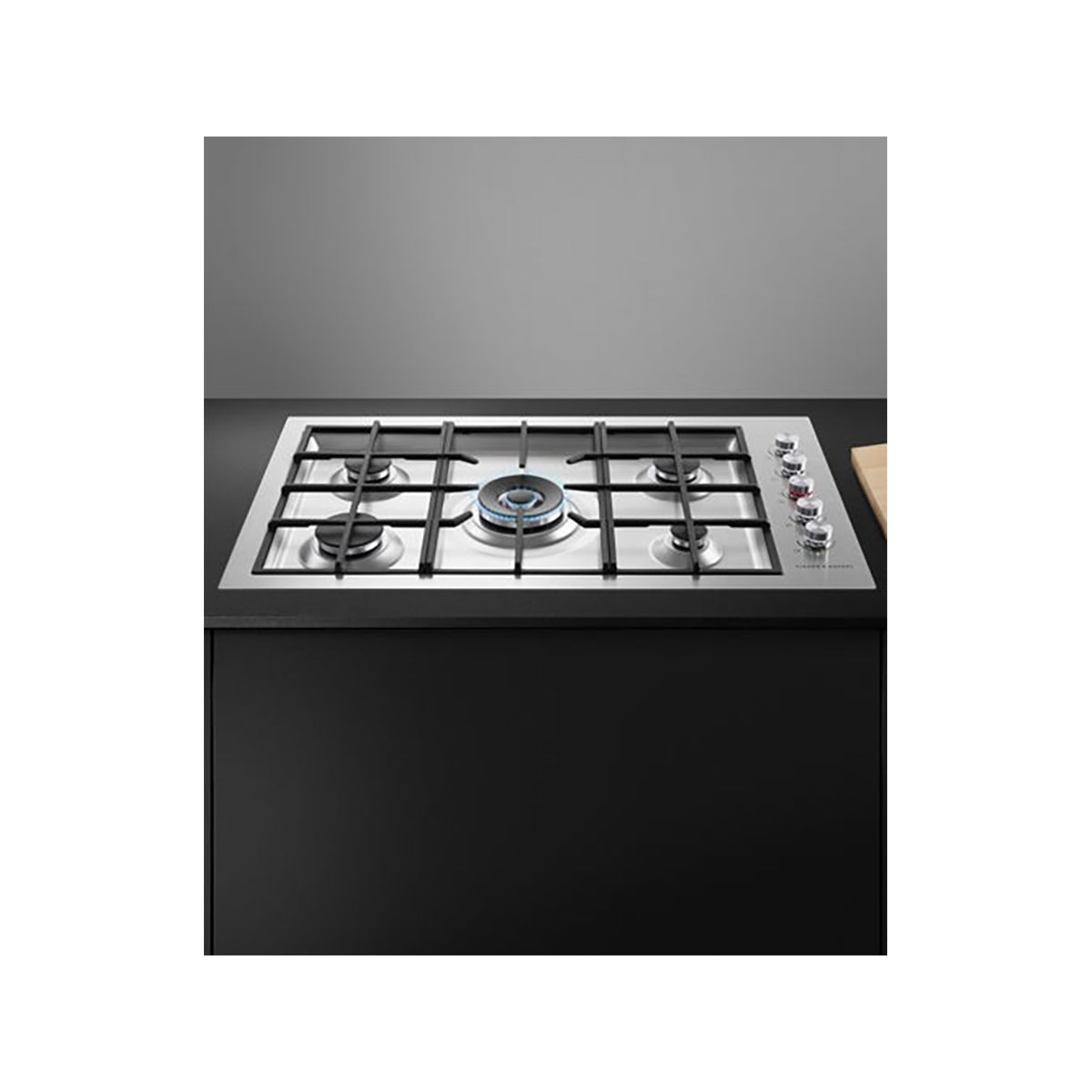 Fisher & Paykel CG905DWLPFCX3 Series 9 Contemporary 5 Burner Gas Hob, LPG, 90cm Wide - Stainless Steel