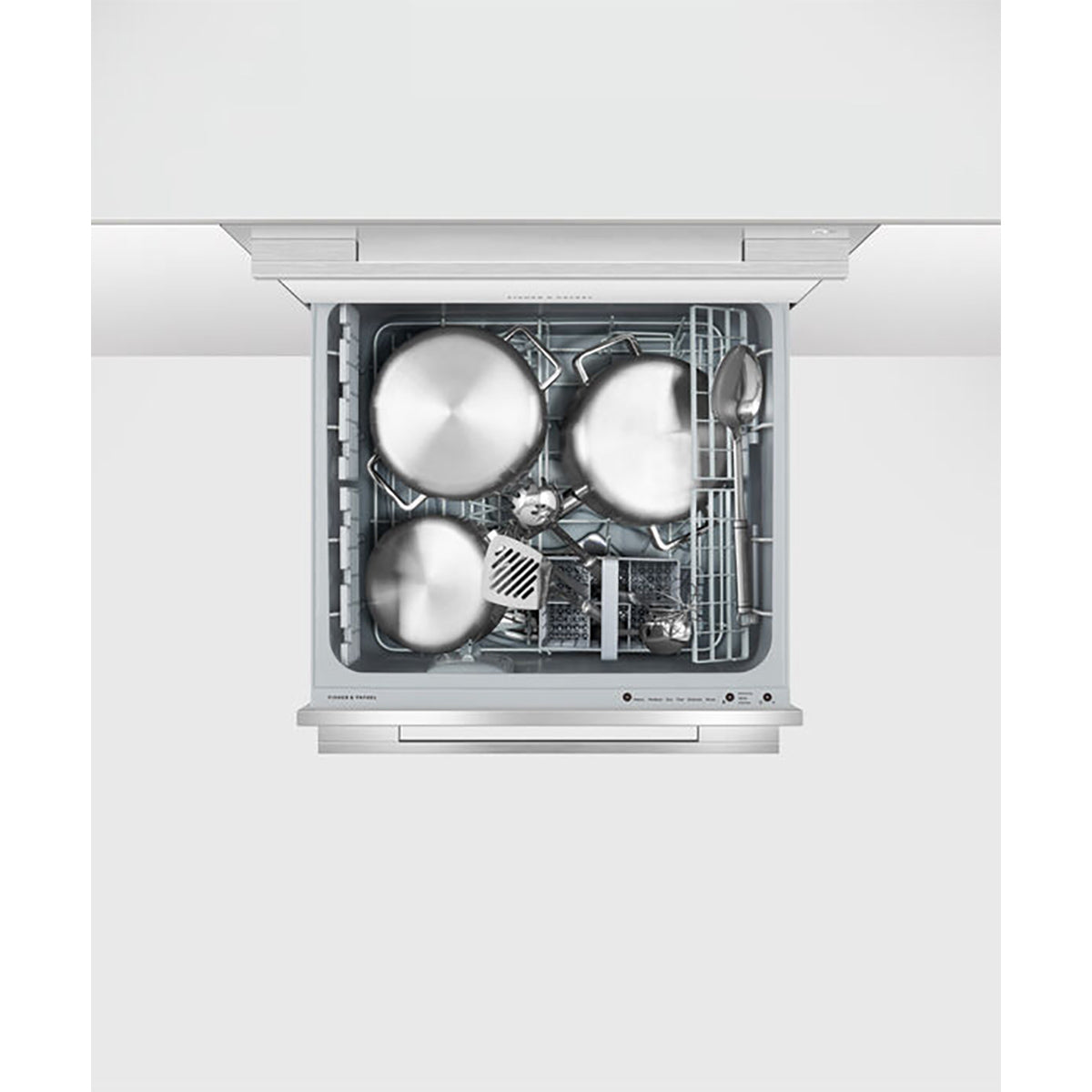 Fisher & Paykel DD60DDFHX9 Series 9 Contemporary Double DishDrawer™ Dishwasher, 59.9cm Wide - Stainless Steel