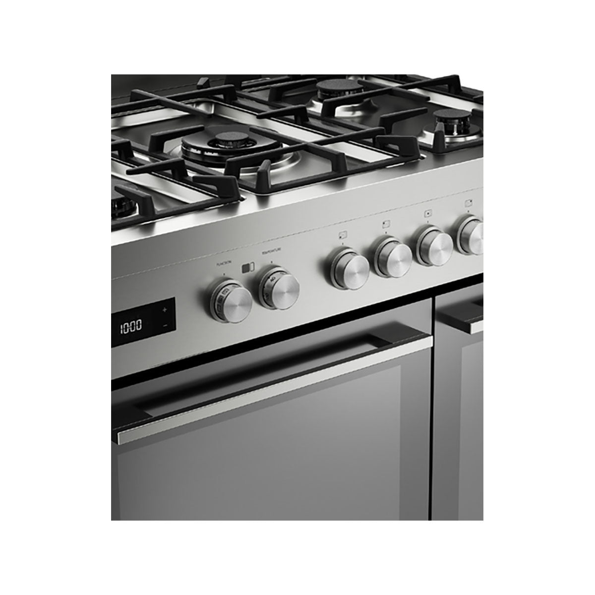 Fisher & Paykel OR90L7DBGFX2 Series 7 Contemporary Dual Fuel 5 Burner Freestanding Cooker, 131 Litre, 90cm Wide - Stainless Steel
