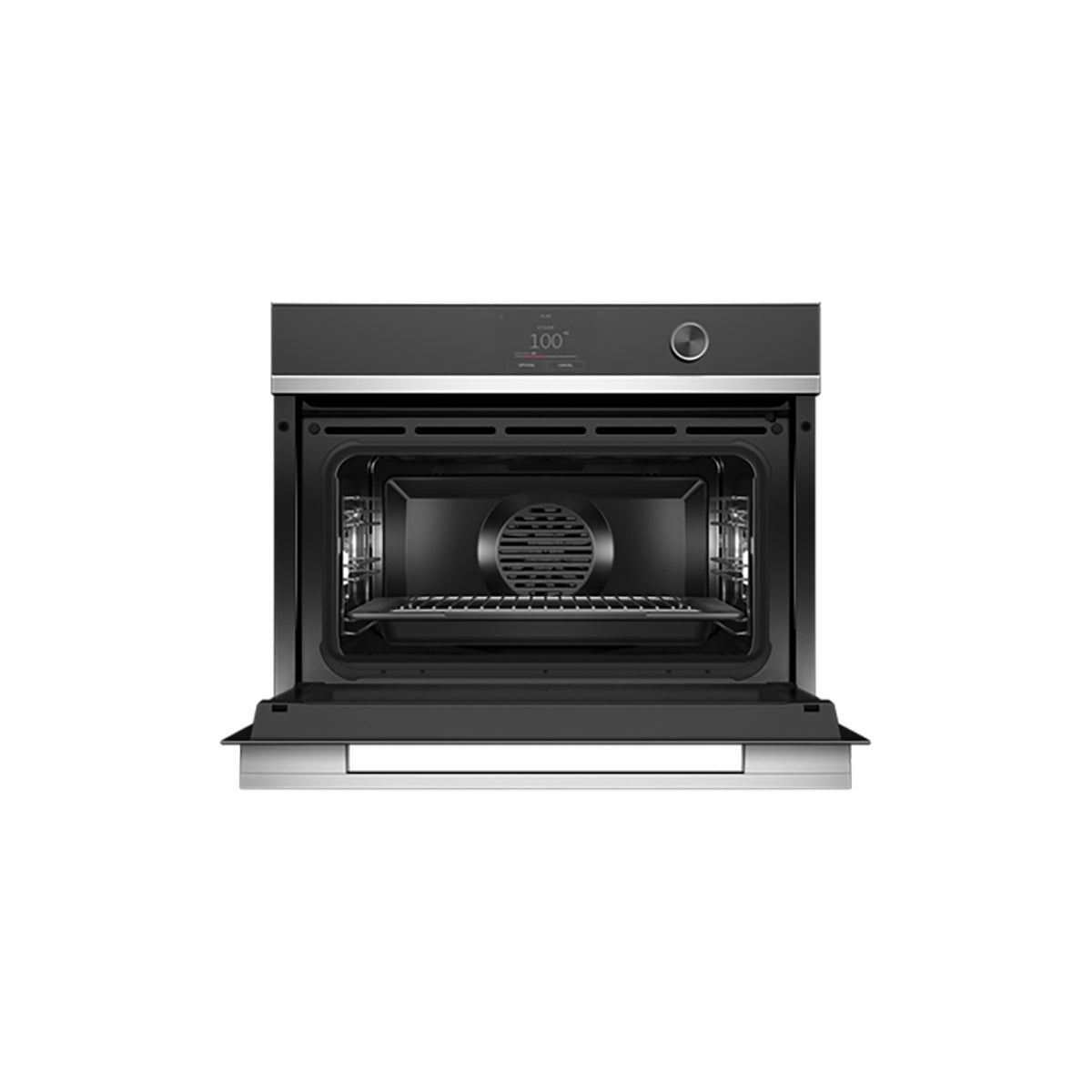 Fisher & Paykel OS60NDTDX1 Series 9 Contemporary Compact Combi-Steam Oven, 55 Litre, 23 Functions, 59.6cm Wide - Stainless Steel