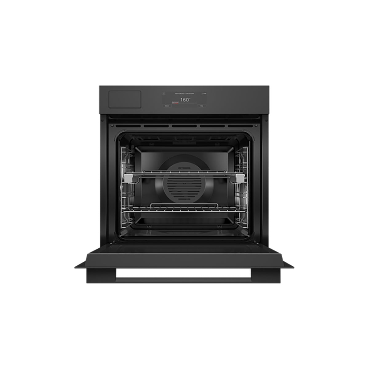 Fisher & Paykel OS60SAMVUB5 Series 9 Minimal Combi-Steam Oven, 85 Litre, 59.6cm Wide - Black Glass