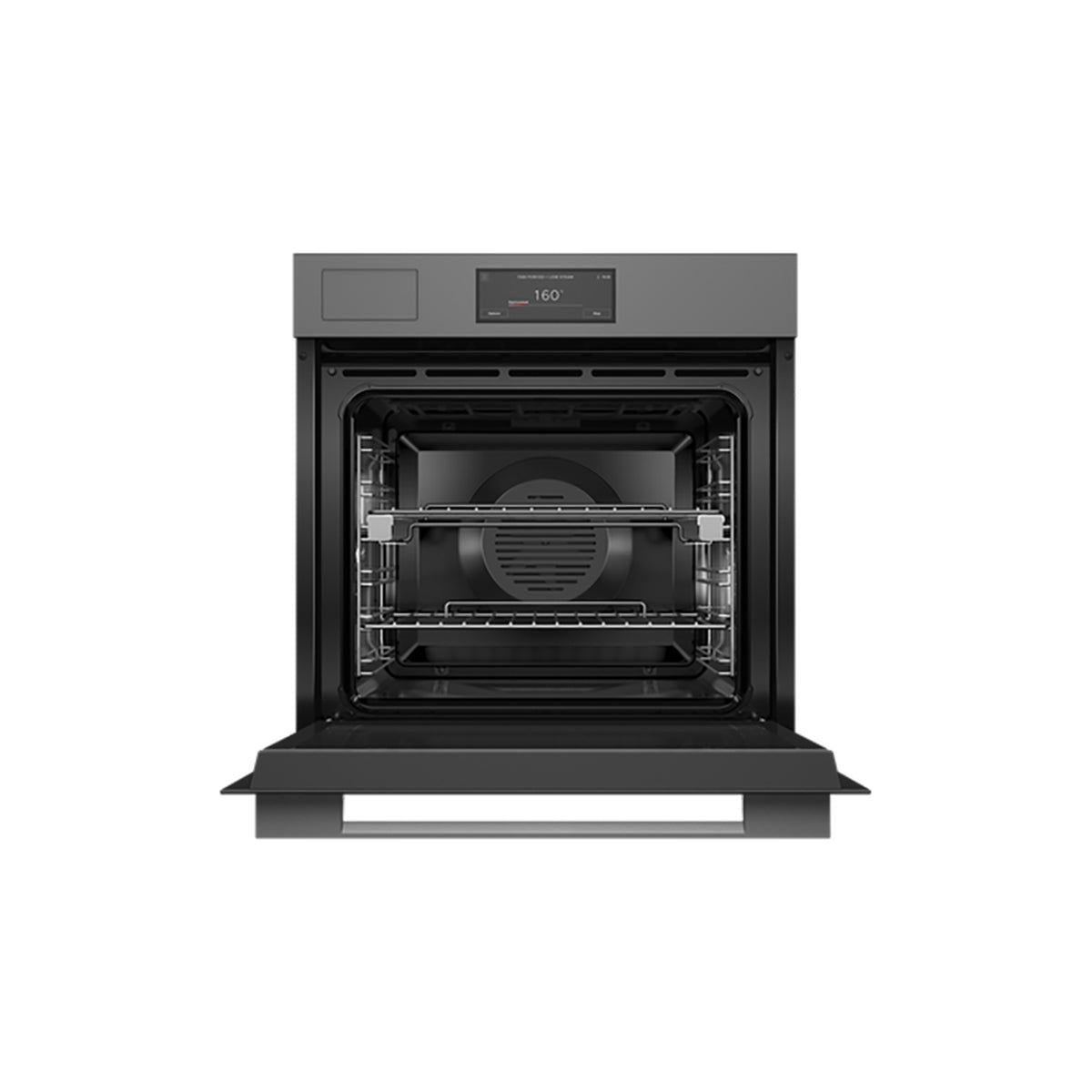 Fisher & Paykel OS60SAMVUG5 Series 9 Minimal Combi-Steam Oven, 85 Litre, 59.6cm Wide - Grey Glass