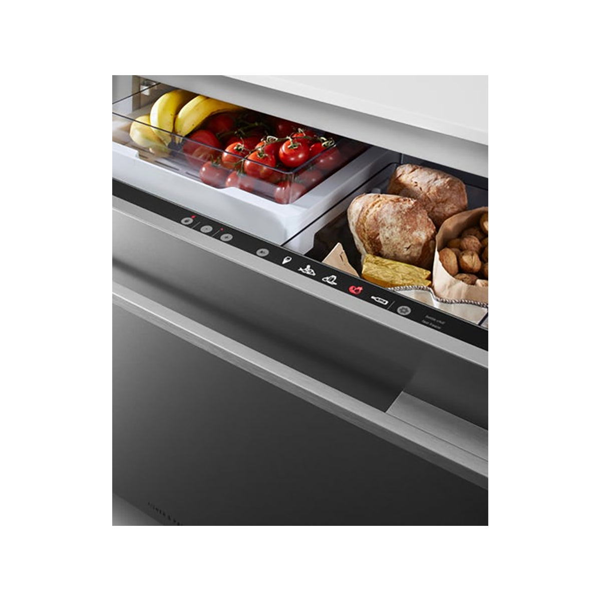 Fisher & Paykel RB9064S1 Series 9 Integrated CoolDrawer™ Multi-Temperature Drawer, 104 Litre, 85.5cm Wide - Panel Ready