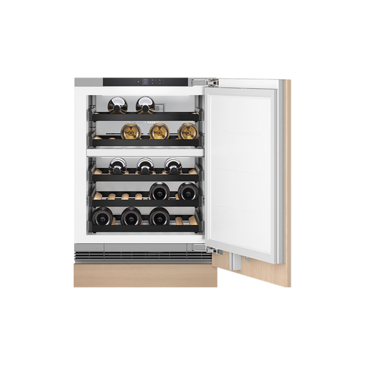 Fisher & Paykel RS6009V2R1 Series 9 Integrated Wine Cabinet, 35 Bottle Capacity, 59.2cm Wide - Panel Ready, Right Hinge