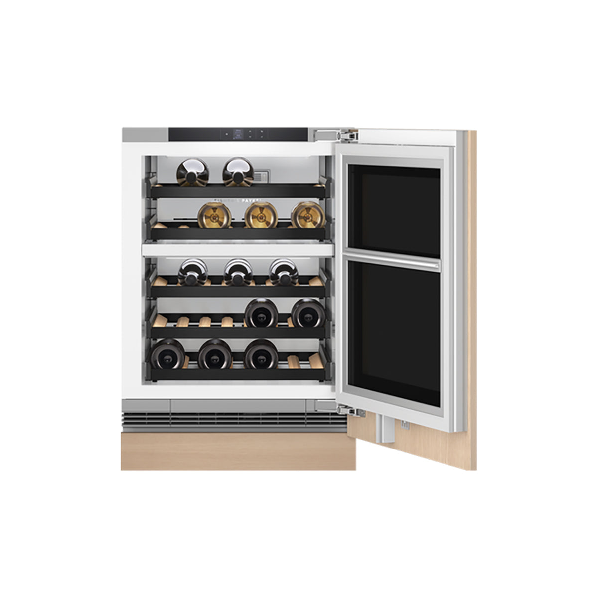 Fisher & Paykel RS6009V2RT1 Series 9 Integrated Wine Cabinet, 35 Bottles, 59.2cm Wide - Panel Ready, Right Hinge