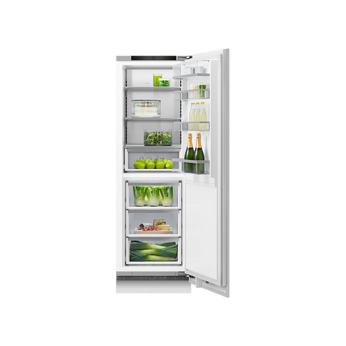 Fisher & Paykel RS6019S2R1 Series 9 Integrated Dual Zone Refrigerator, 314 Litre, 59.2cm Wide - Panel Ready, Right Hinge