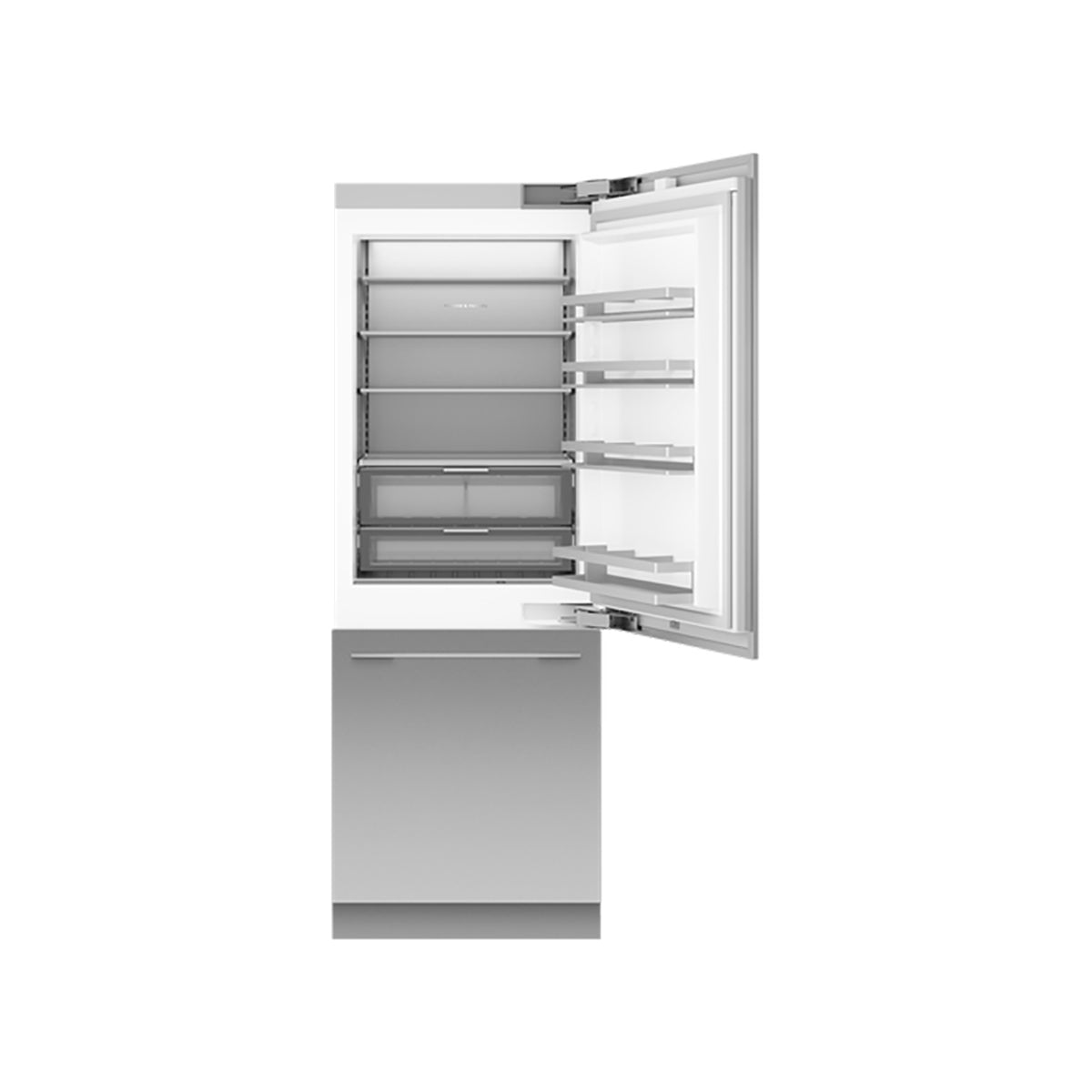 Fisher & Paykel RS7621WRUE1 Series 11 Integrated Refrigerator Freezer, 449 Litre, 75.6cm Wide - Panel Ready, Right Hinge