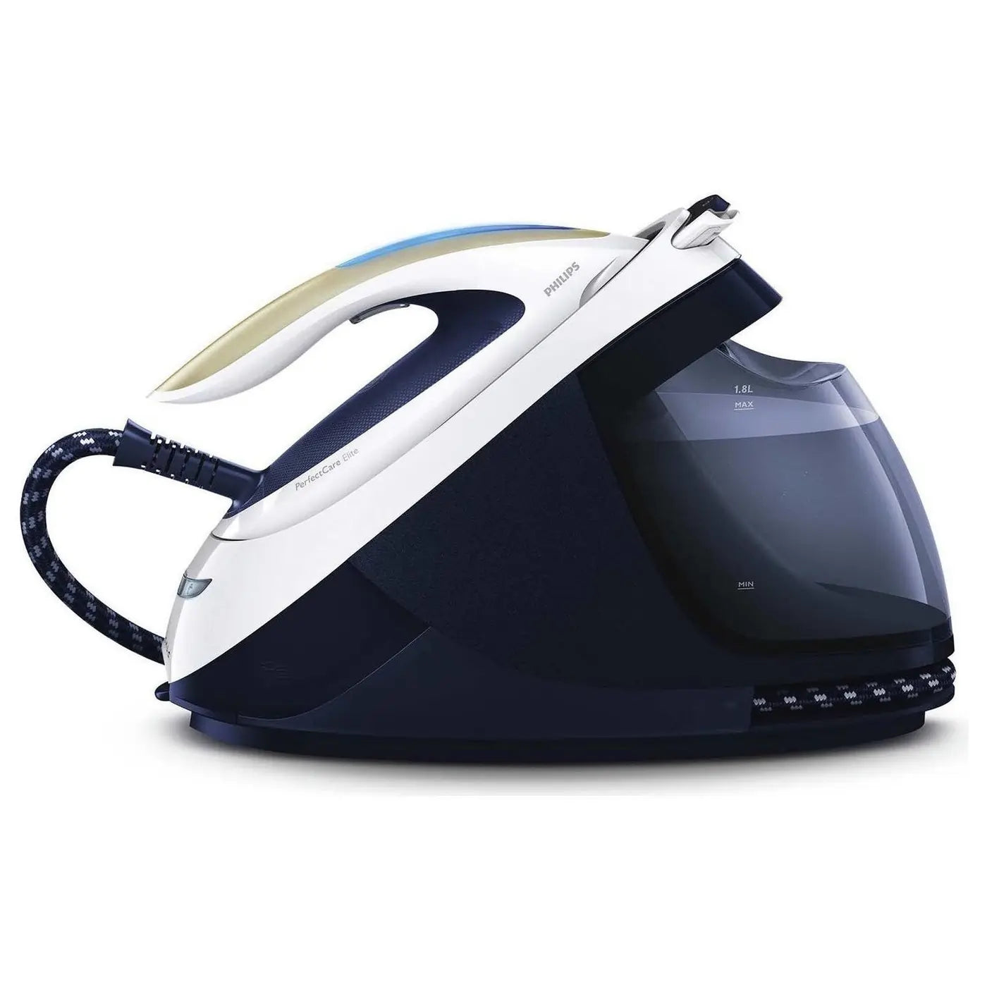 Philips GC9630 PerfectCare Elite Steam Generator Iron With 1.8 Litre Water Tank & Intelligent OptimalTEMP Technology