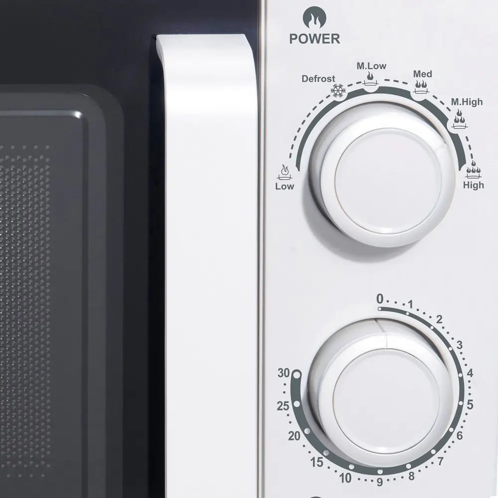 Haden 195678 700W 20 Litre Microwave Oven, White