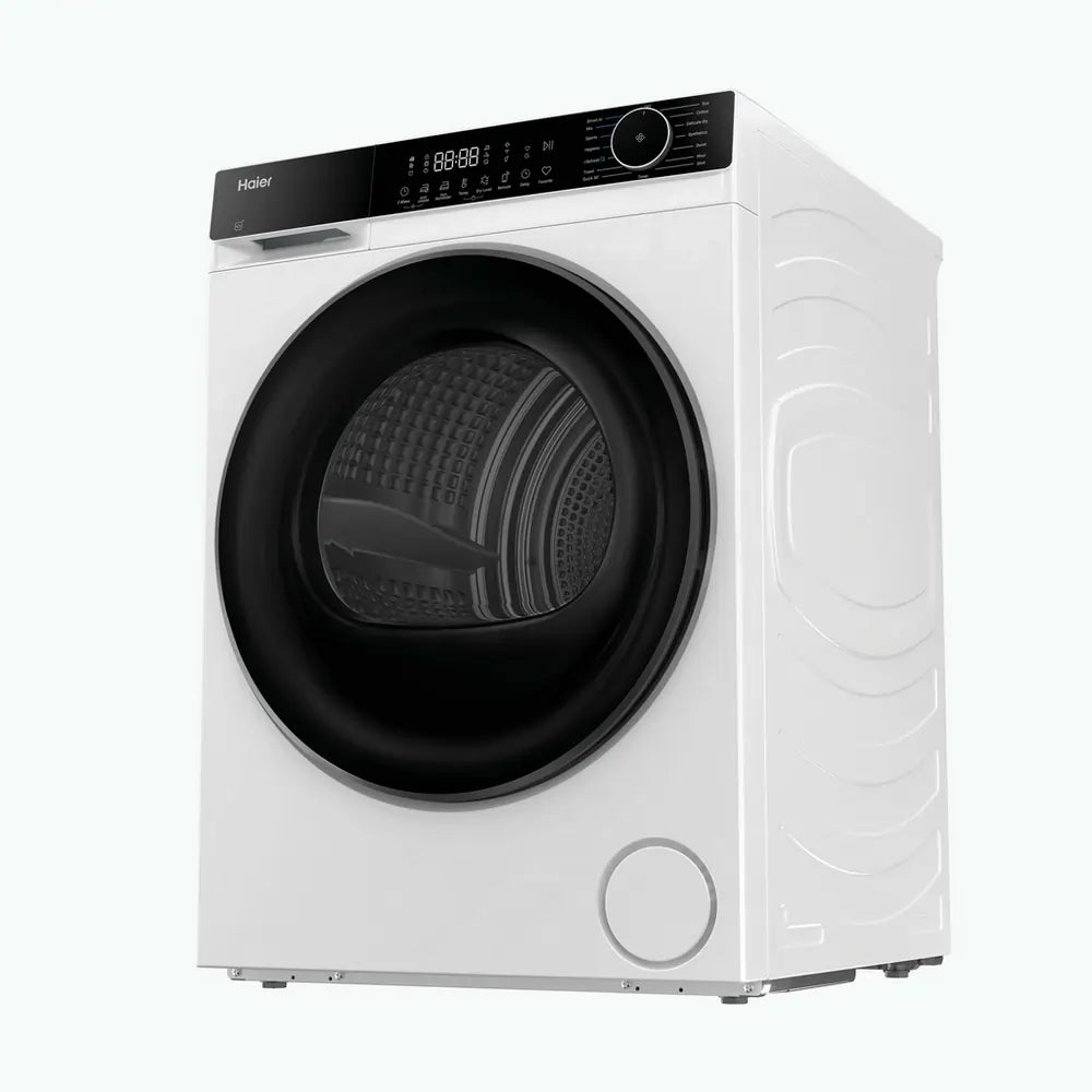 Haier HD80-D357U1 8kg Heat Pump Tumble Dryer, White