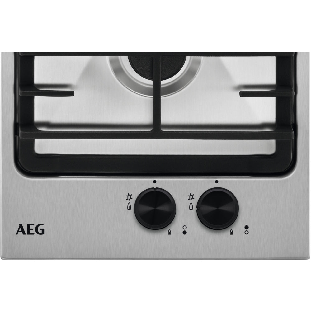 AEG HGX3220SM 30cm Gas Domino,Stainless Steel - 43724556042463 