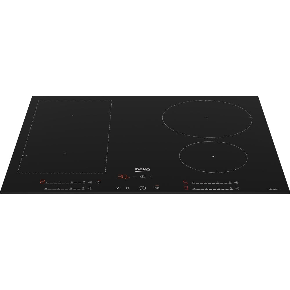 Beko HIIP64530UFT 59cm Induction Hob, Black