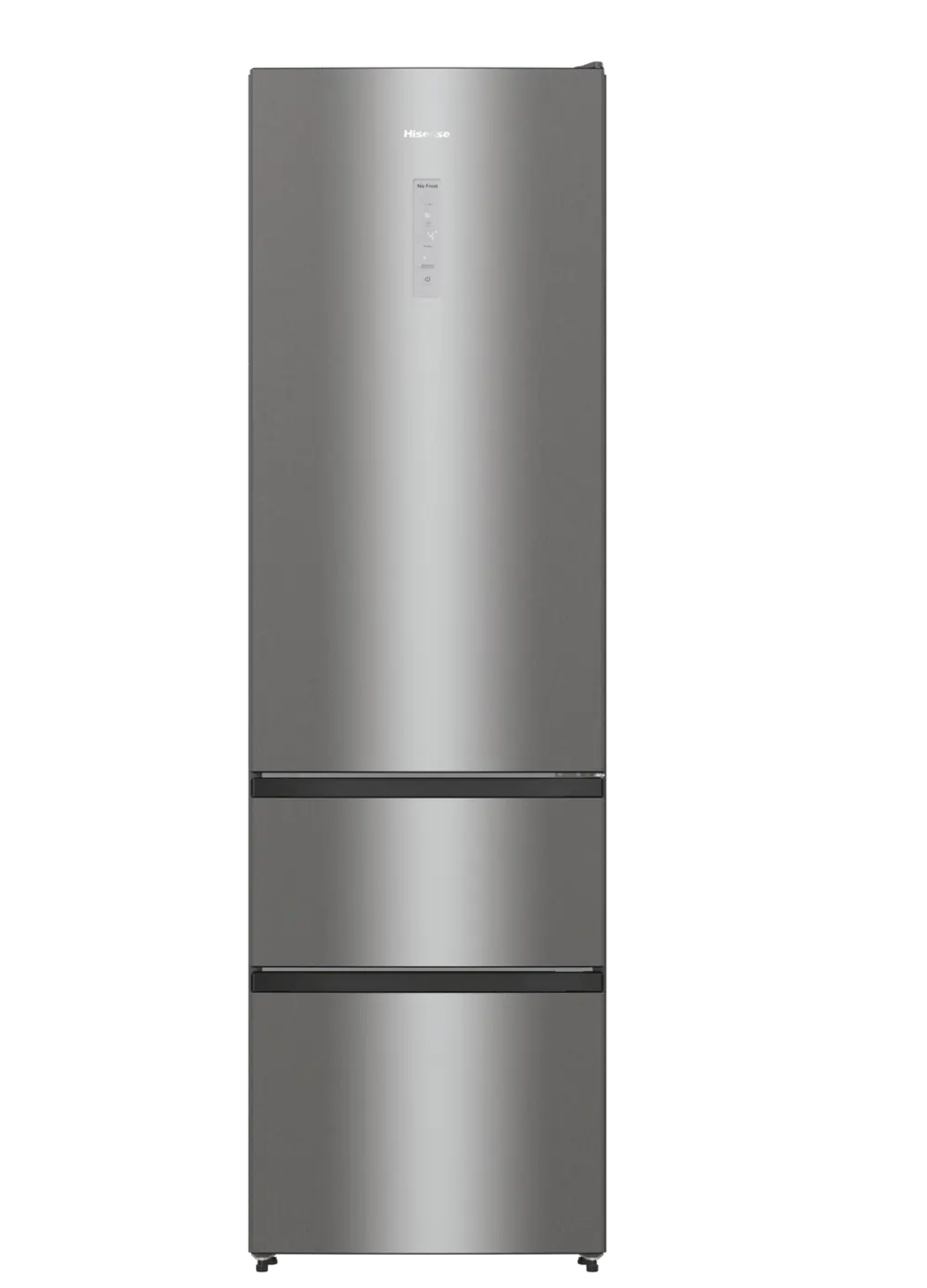 Hisense RM469N4ACDUK 60cm 60/40 Frost Free Fridge Freezer, Stainless Steel