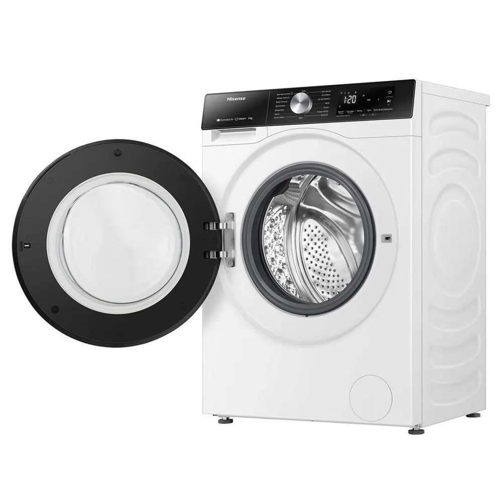 Hisense WF3S9043BW3 9kg 1400 Spin Washing Machine, White