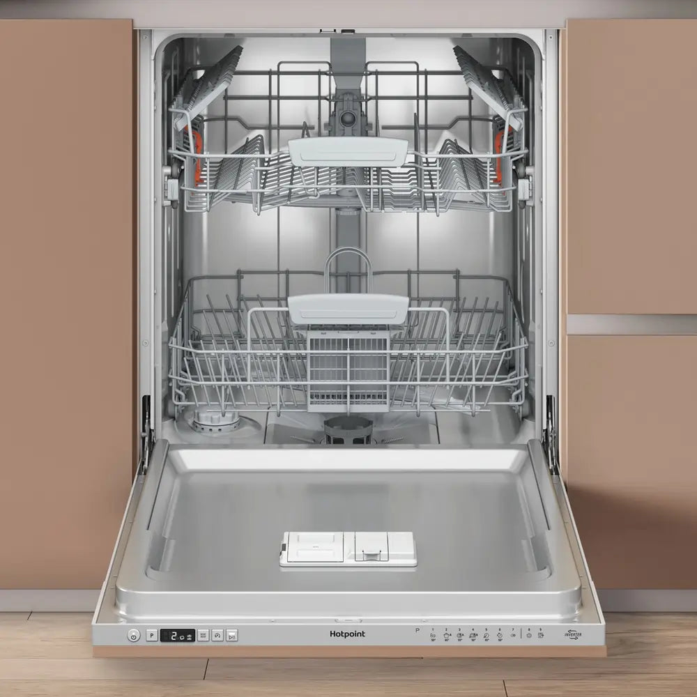 Hotpoint H2IC14BN7A0UK Fully Integrated Dishwasher With 14 Place Settings Capacity