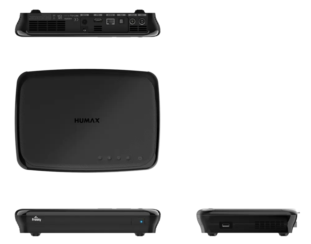 Humax FHR-6000T Freely PVR Recordable Set Top Box, Black