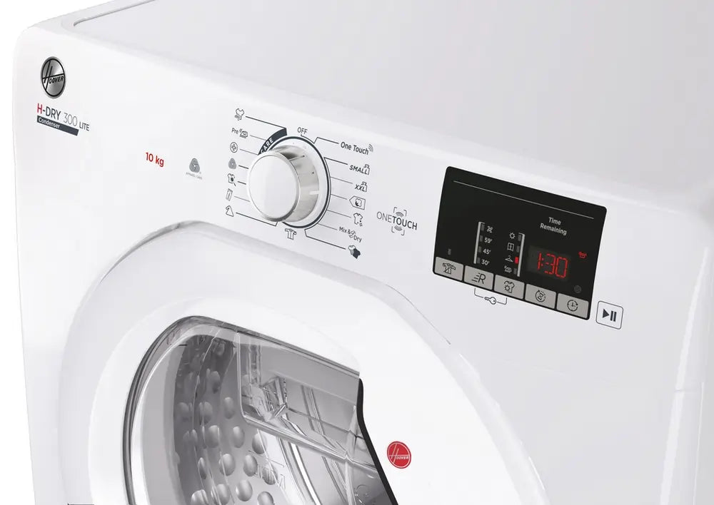 Hoover H-Dry 300 HLEC10DE80 10kg Condenser Tumble Dryer, White