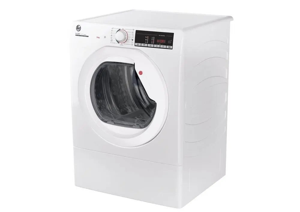 Hoover HLEV9TG 9kg Vented Tumble Dryer, White - 43167822676191 