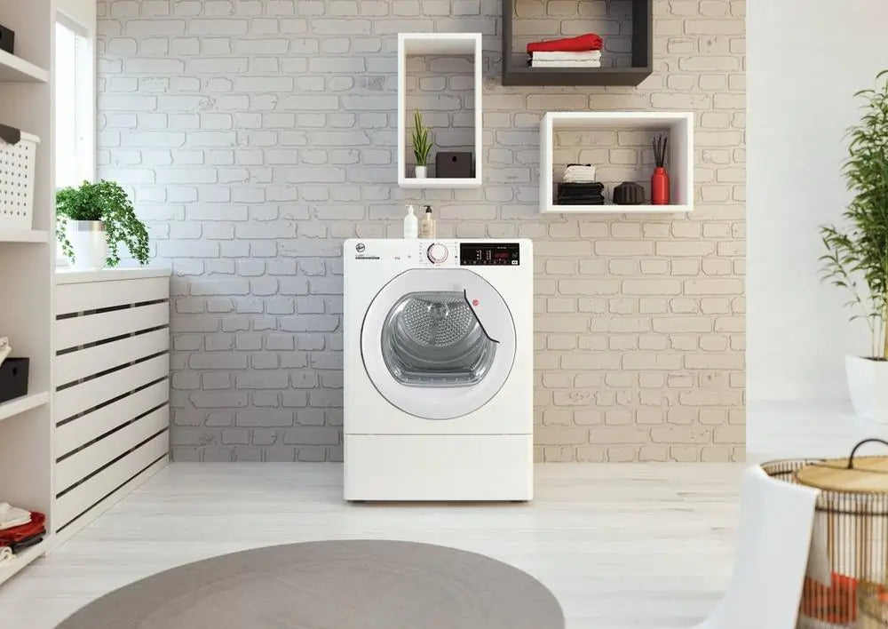Hoover HLEV9TG 9kg Vented Tumble Dryer, White - 43167822610655 
