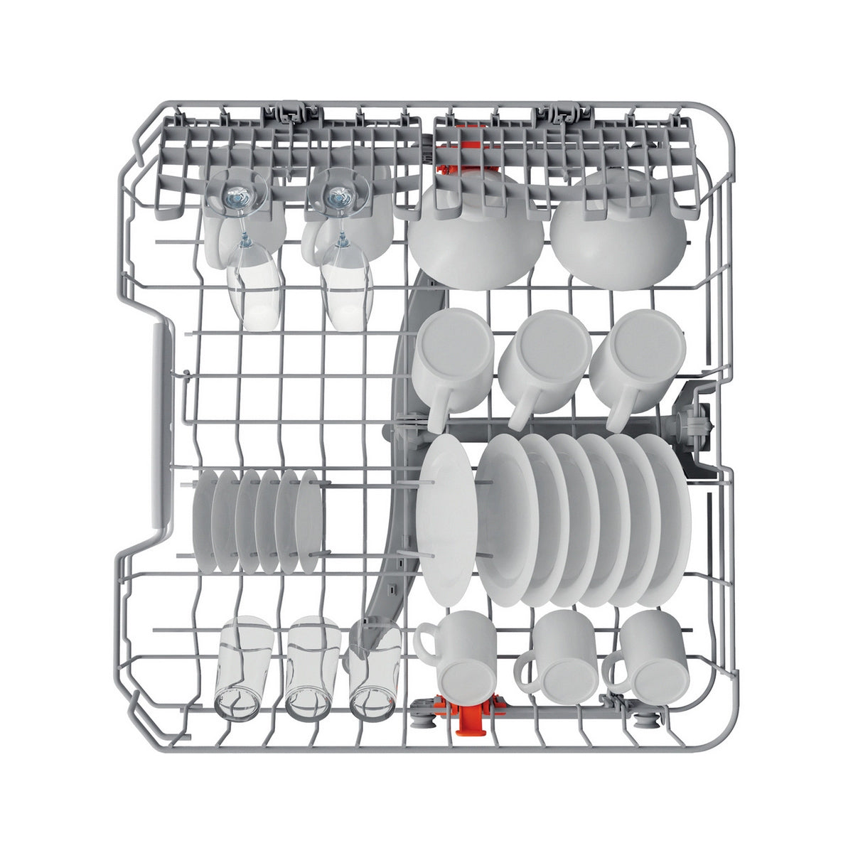 Hotpoint HP2FFC14BN6WUK Freestanding Dishwasher With ActiveDry, 14 Place Settings, 60cm Wide - White