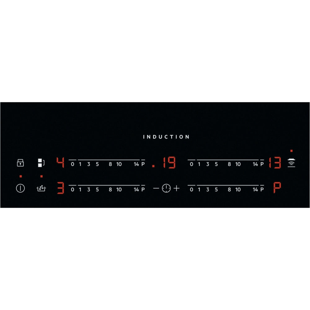 AEG IAX64411CB 60cm 4 Zone Induction Hob,Black - 43724559384799 