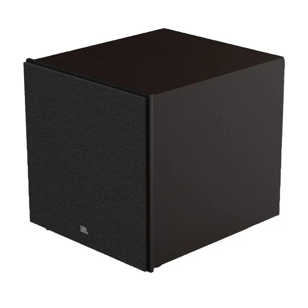 JBL STAGE 200P 300W Powered Subwoofer With 10" Woofer, Espresso Black - 43105854652639 