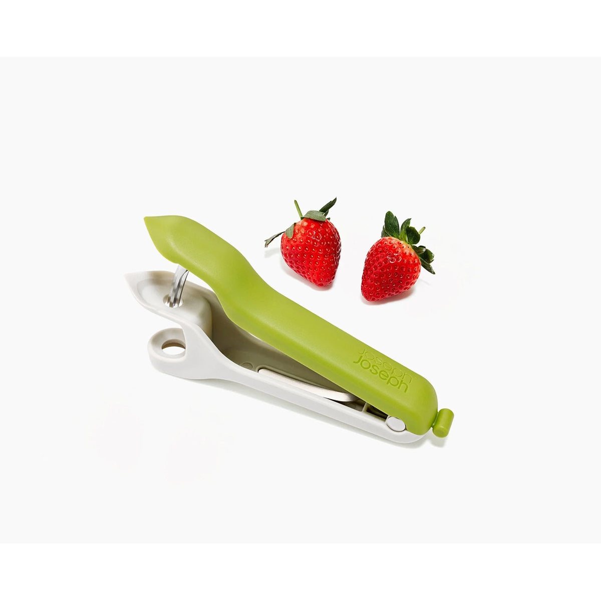 Joseph Joseph 1000066 Tweezy™ 2-in-1 Pitter & Huller Tool - Green